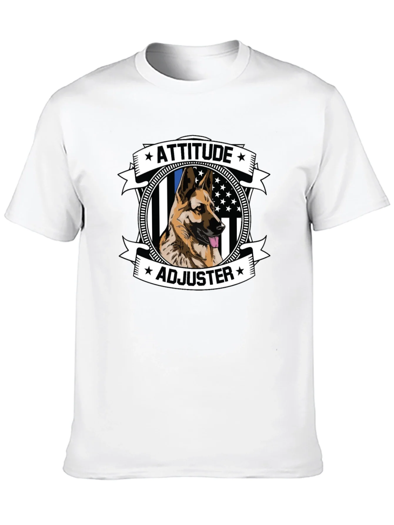Attitude Adjuster German Shepherd T-Shirt