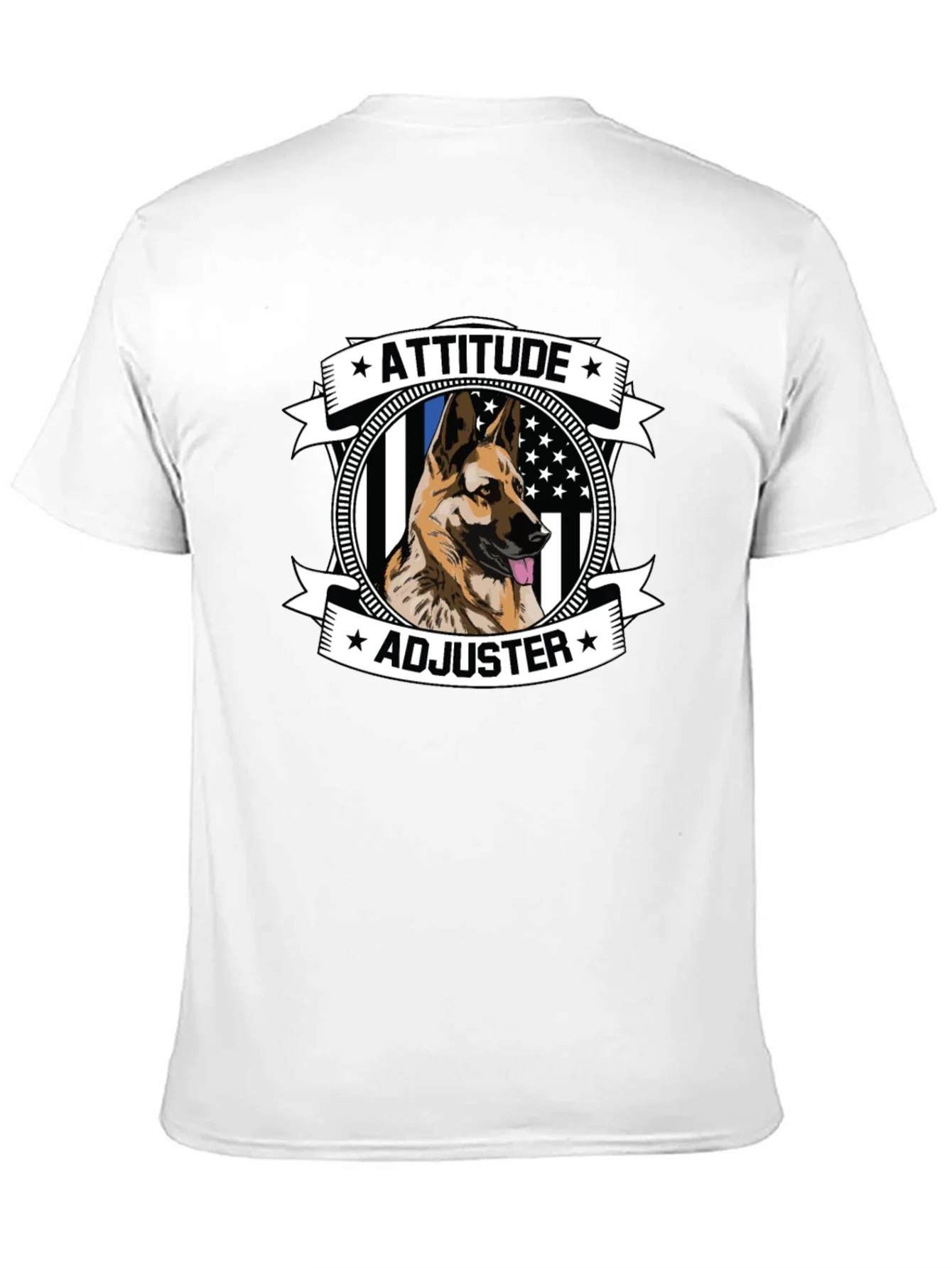 Attitude Adjuster German Shepherd T-Shirt