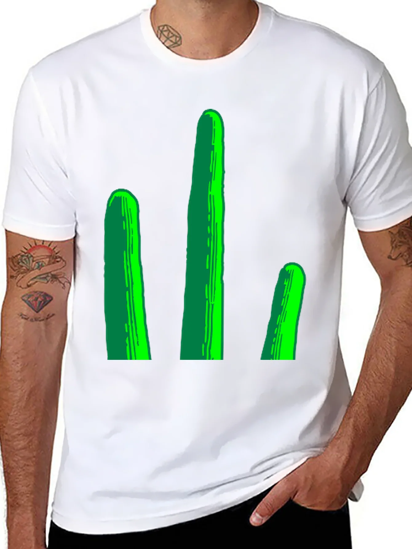 Cactus Graphic T-Shirt - Modern Tee