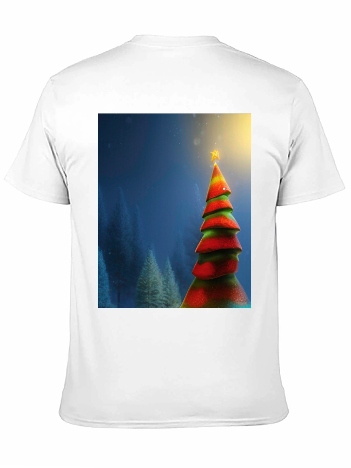 Festive Christmas Tree Graphic Tee