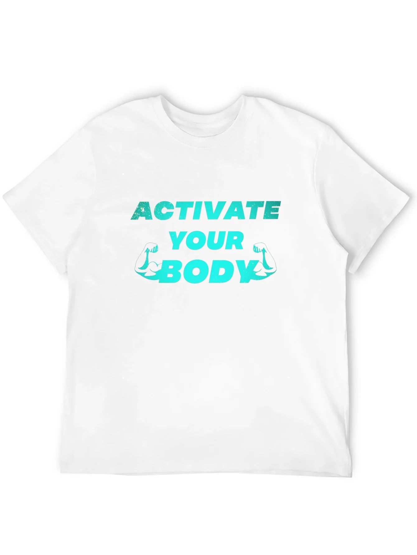 Activate Your Body Black Graphic T-Shirt