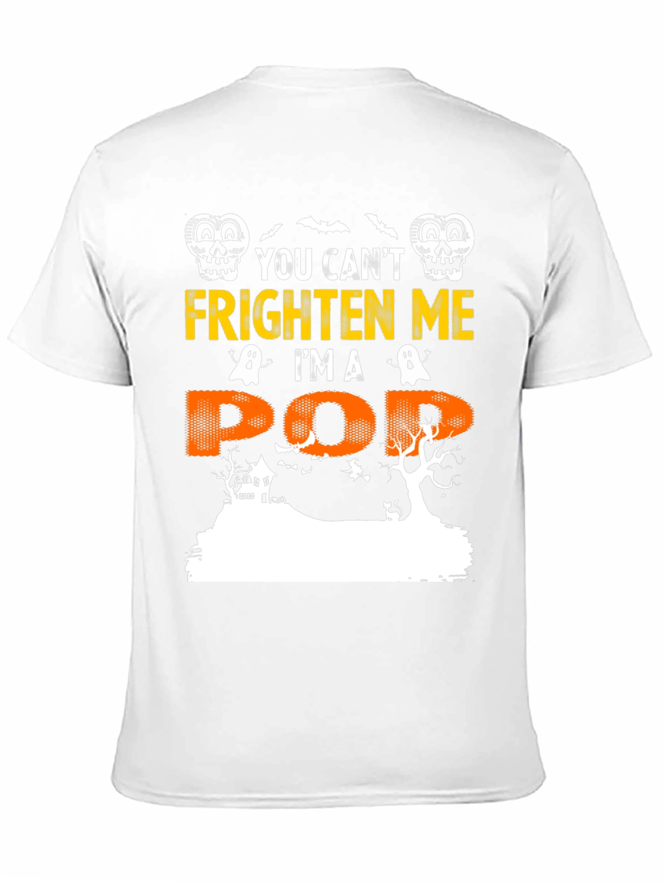 Halloween Pop T-Shirt - You Cant Frighten Me