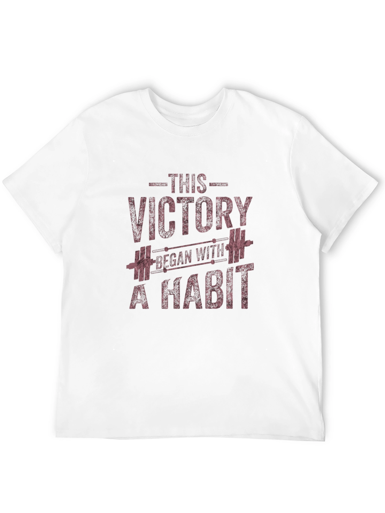 Victory Habit Graphic Tee - Motivational Workout Shirt