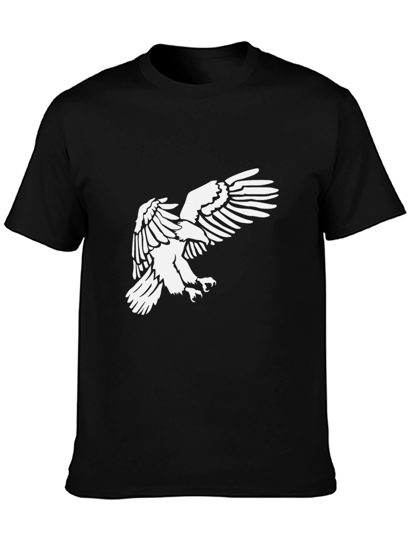 Black Eagle Graphic Tee - Bold Style