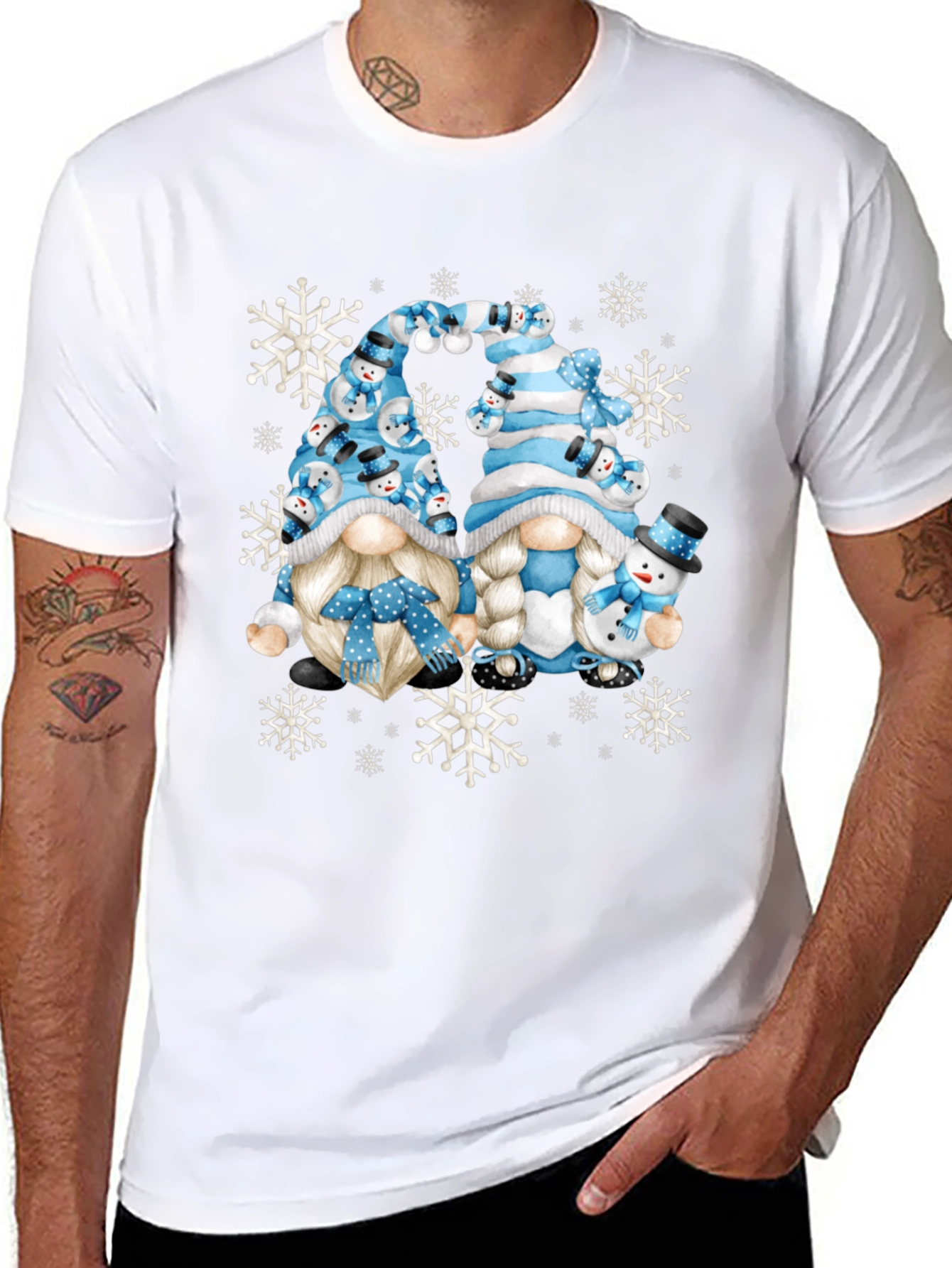 Winter Gnomes Unisex T-Shirt
