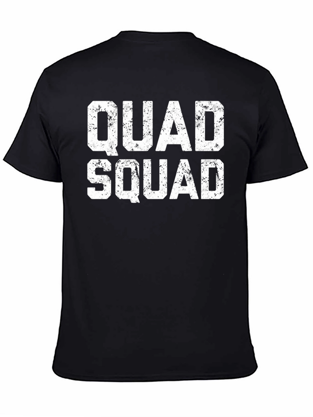 Quad Squad Black Graphic Tee