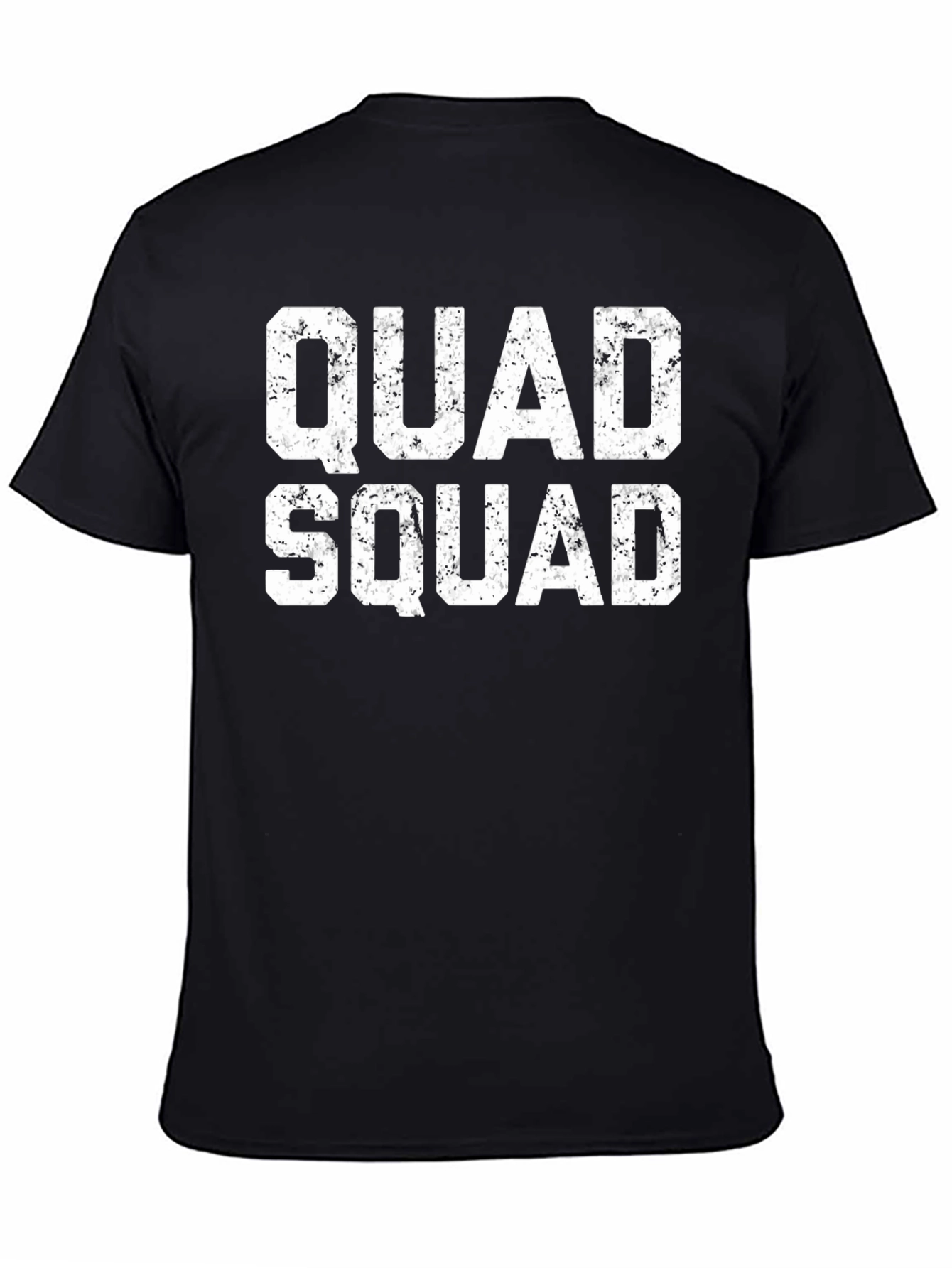 Quad Squad Black Graphic Tee