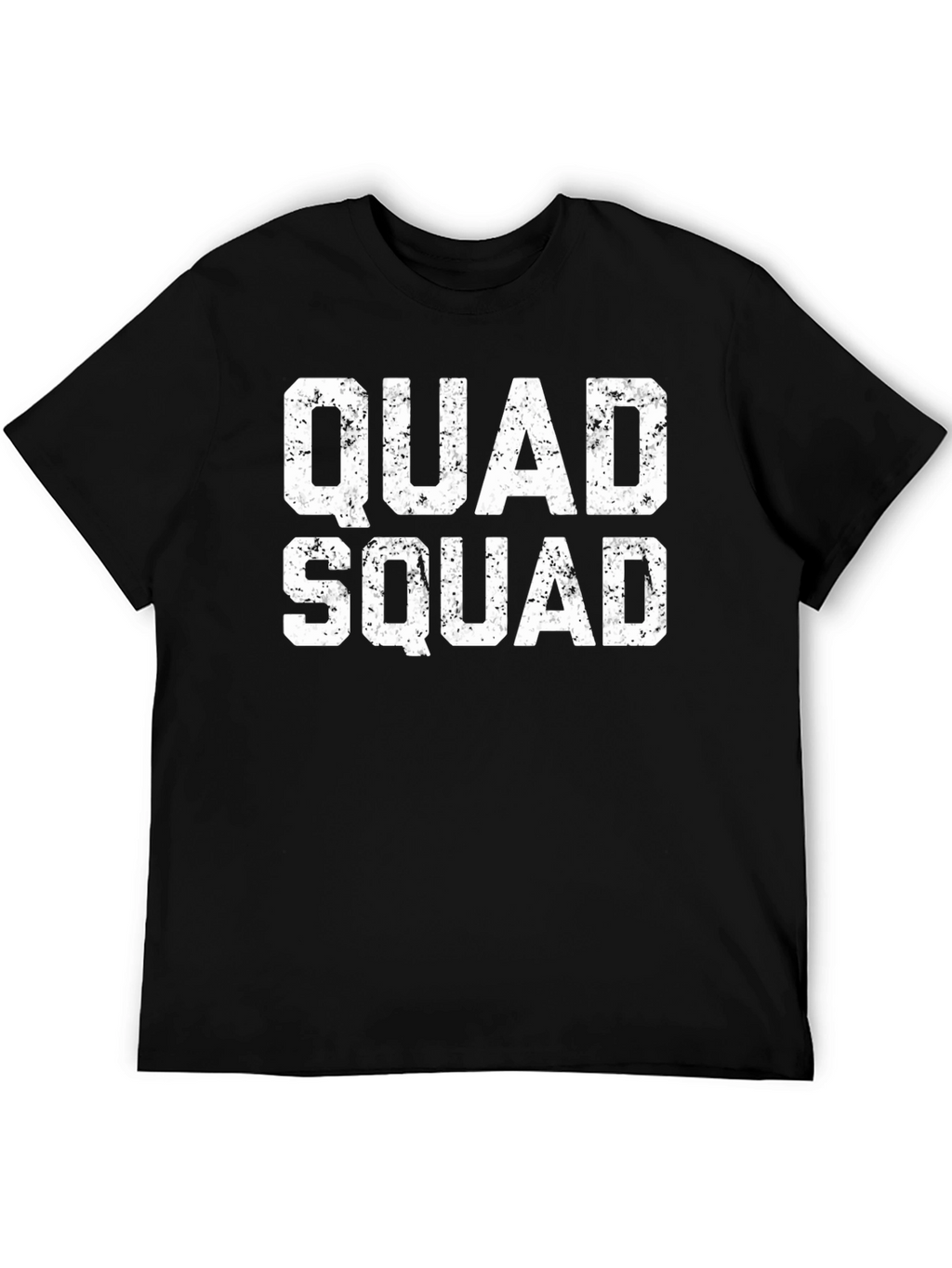 Quad Squad Black Graphic Tee