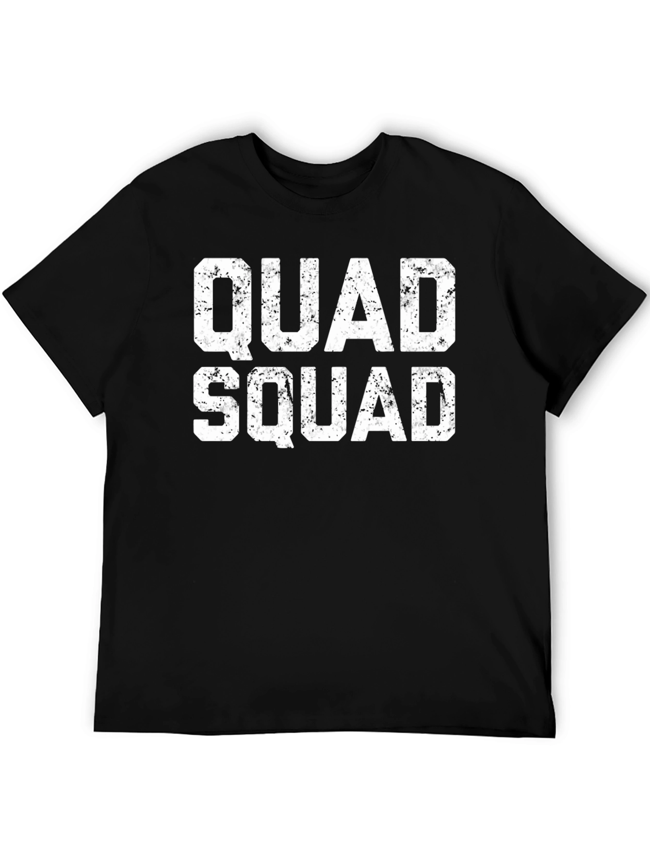 Quad Squad Black Graphic Tee