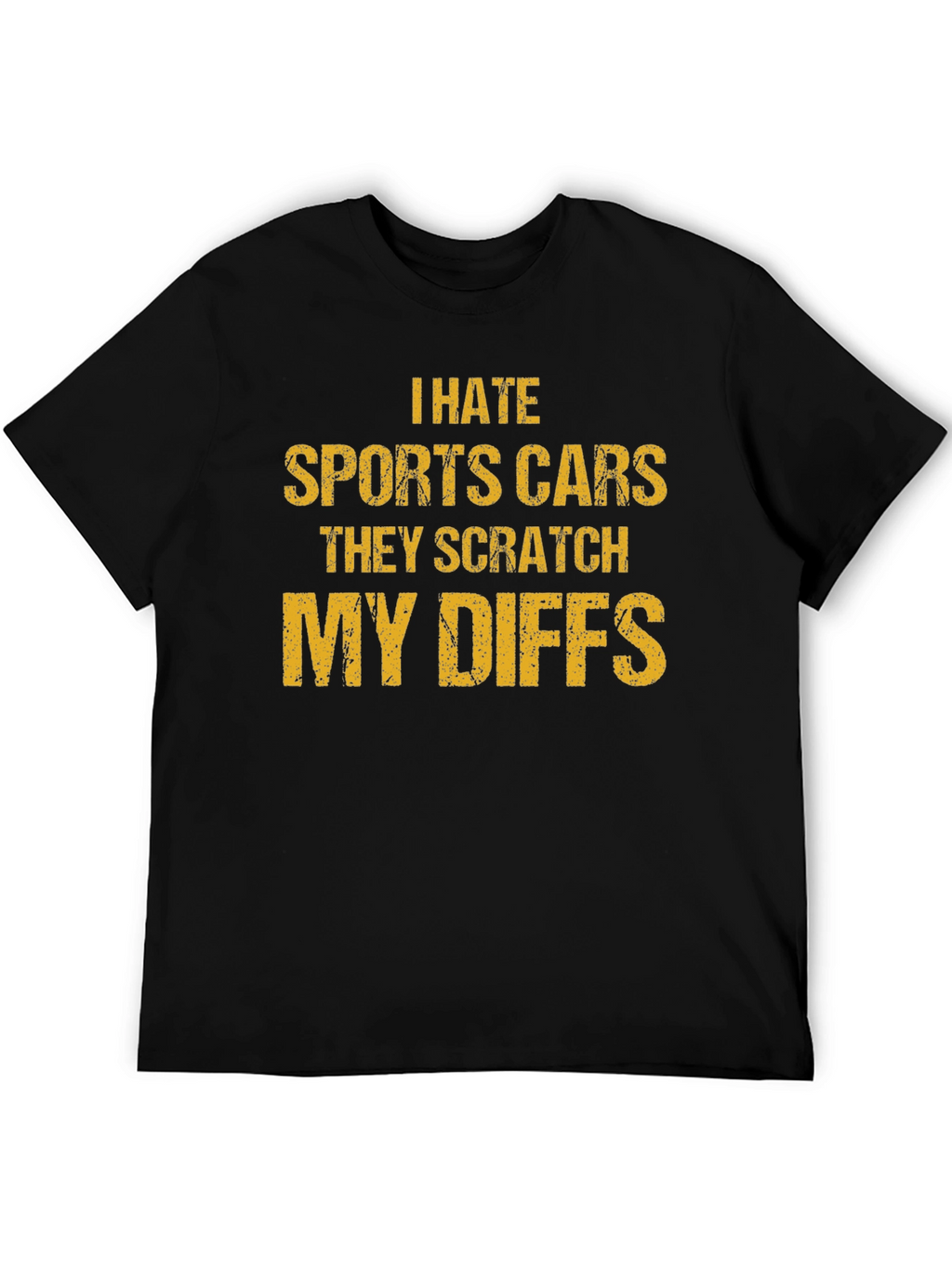 I Hate Sports Cars Funny T-Shirt