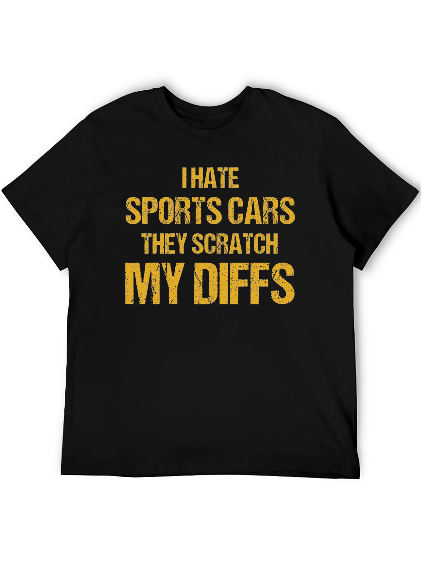 I Hate Sports Cars Funny T-Shirt