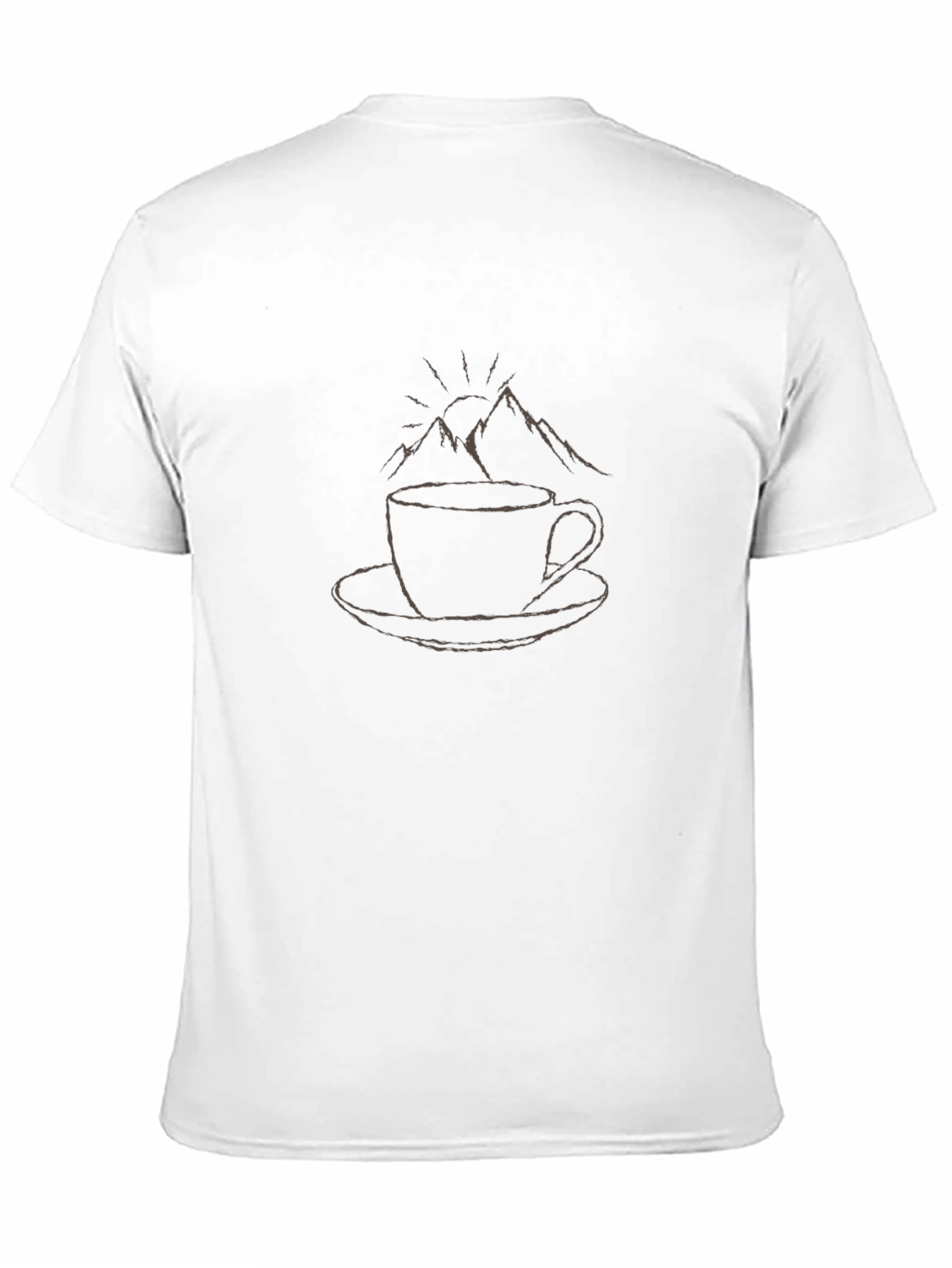 Coffee and Mountains Graphic Tee