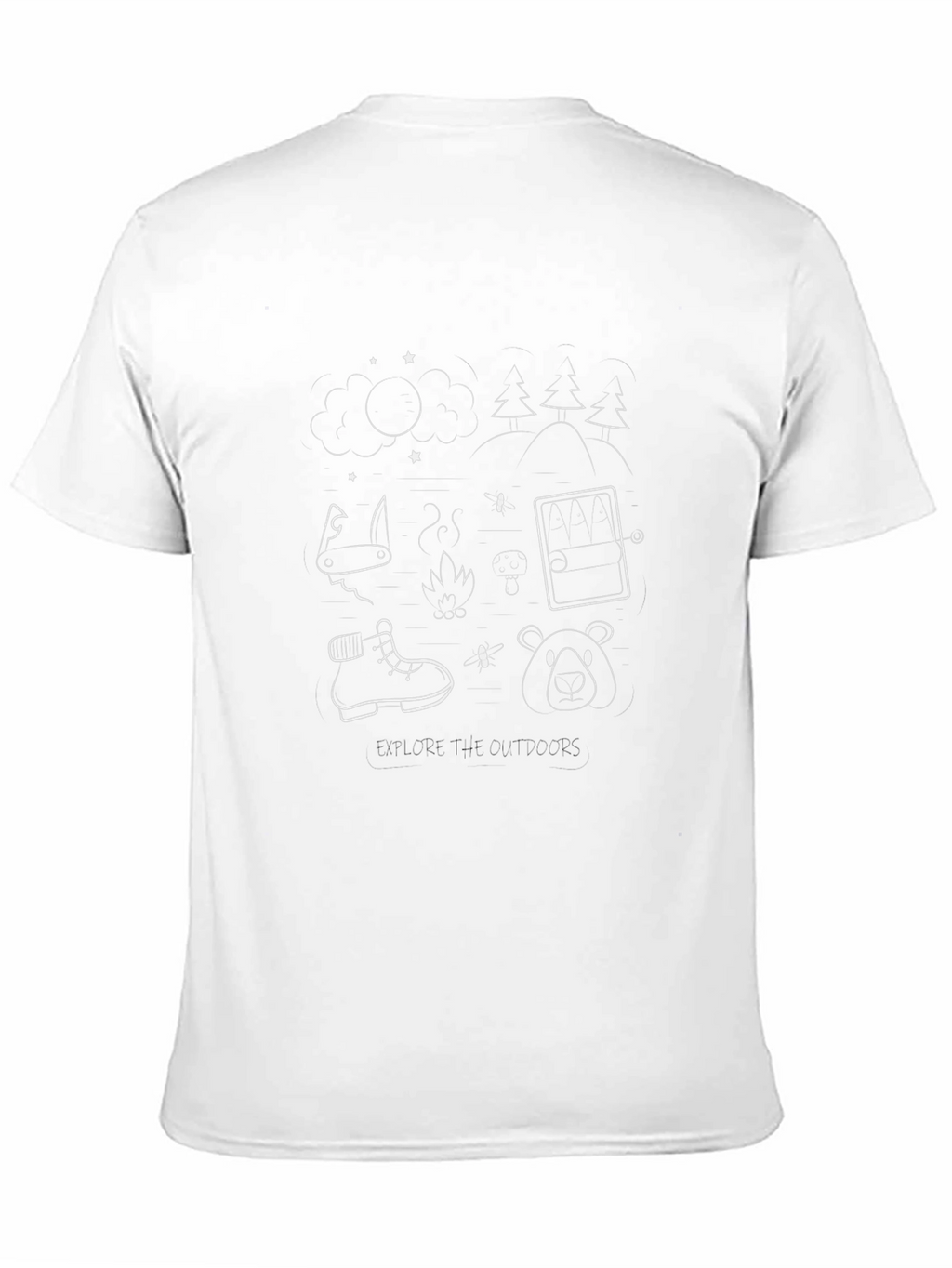 Explore Outdoors Graphic Tee - Black