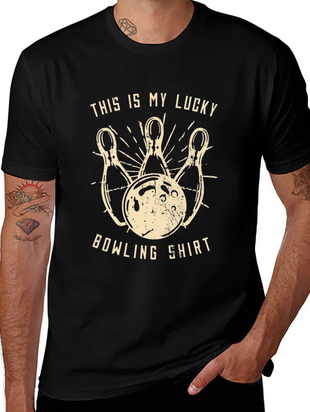 Lucky Bowling Shirt - Strike Style!