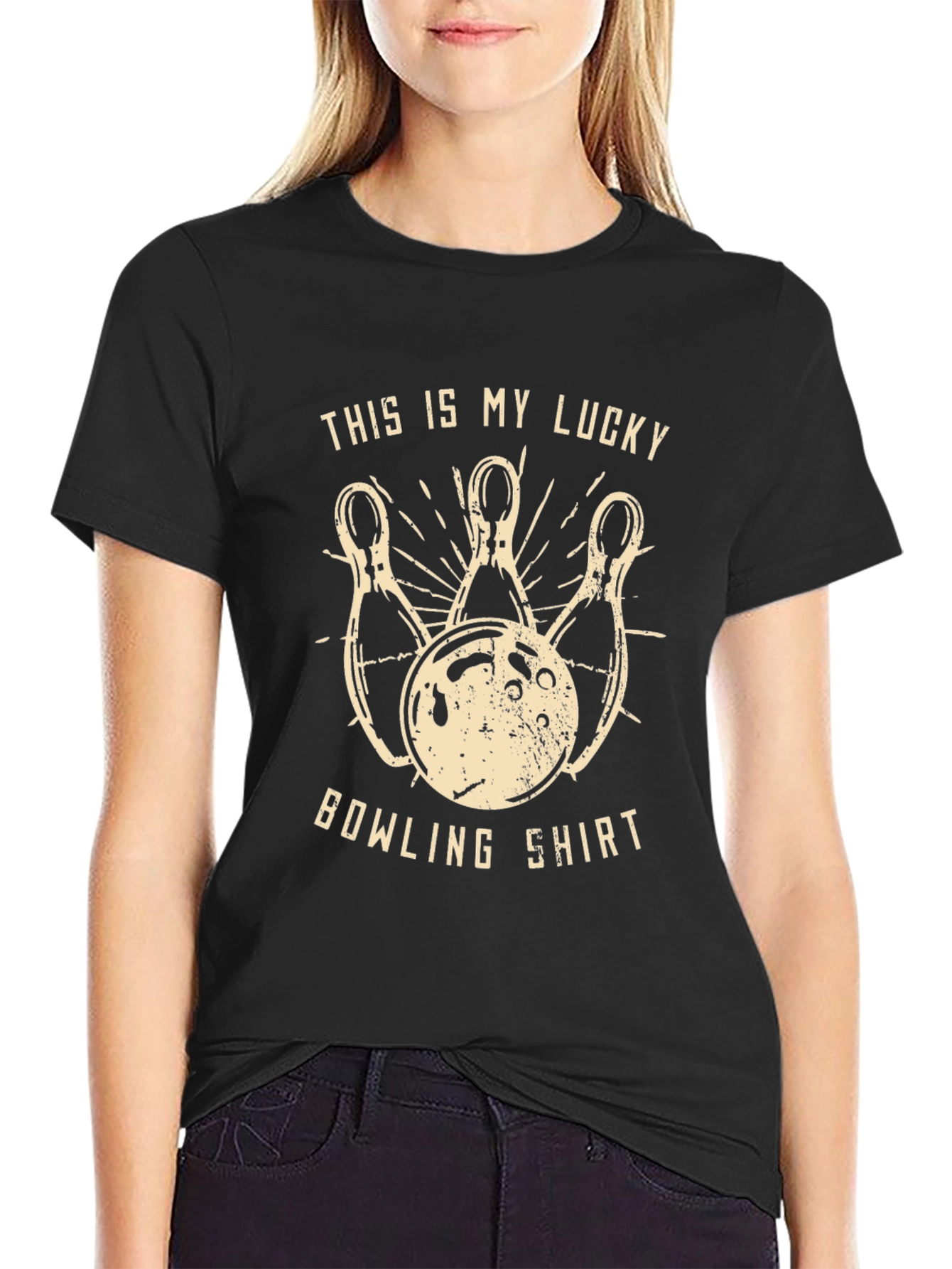 Lucky Bowling Shirt - Strike Style!