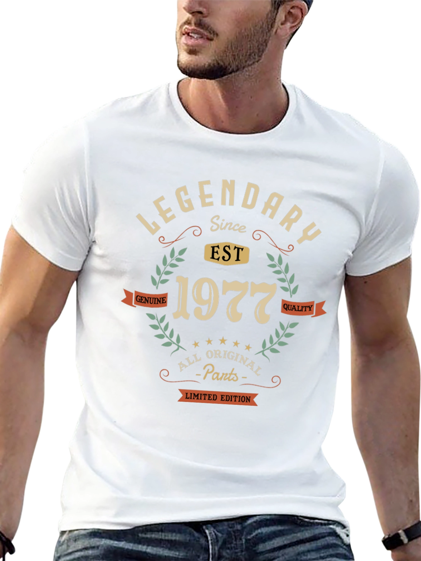 Legendary Since 1977 Black Graphic Tee