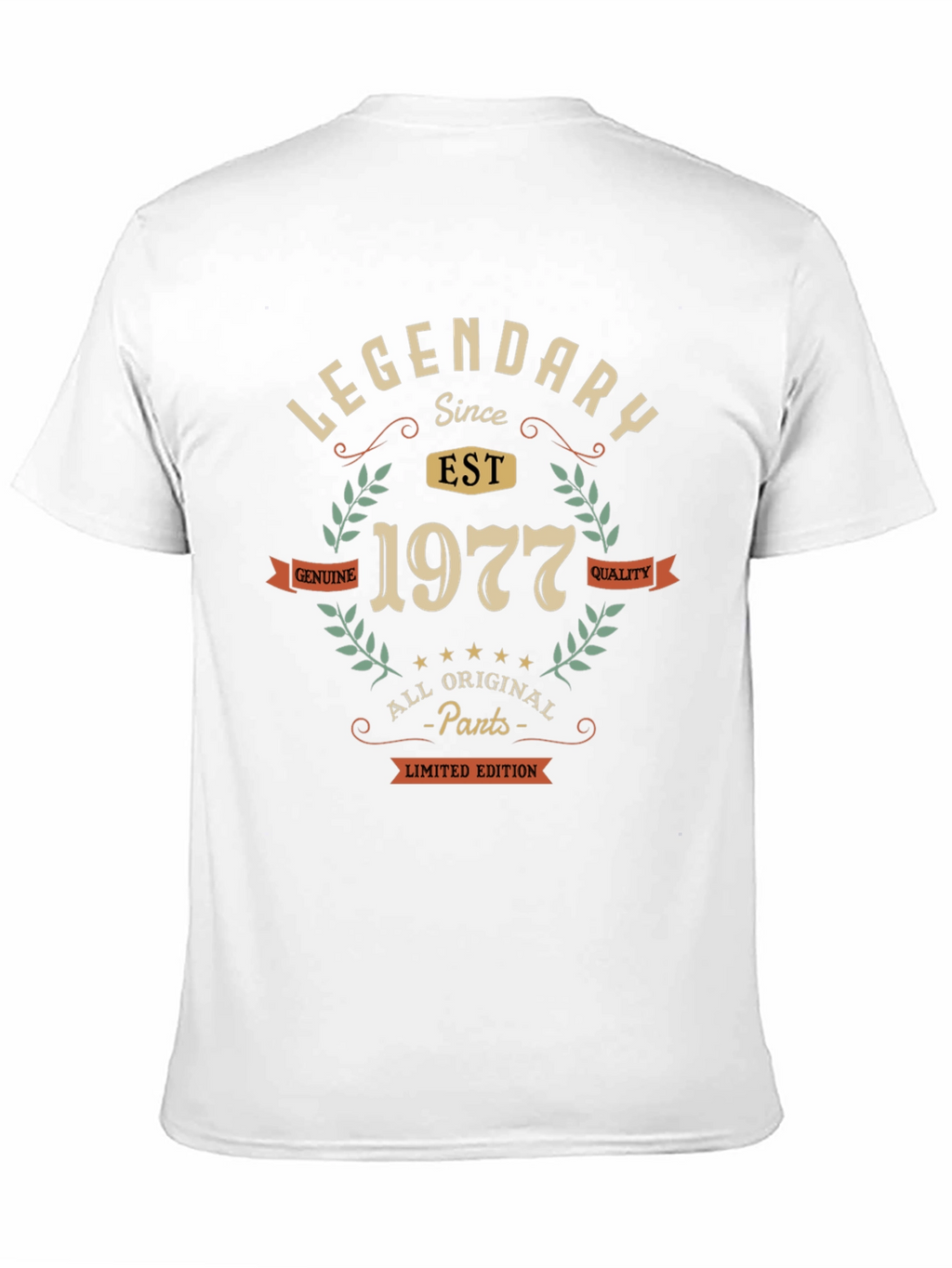 Legendary Since 1977 Black Graphic Tee