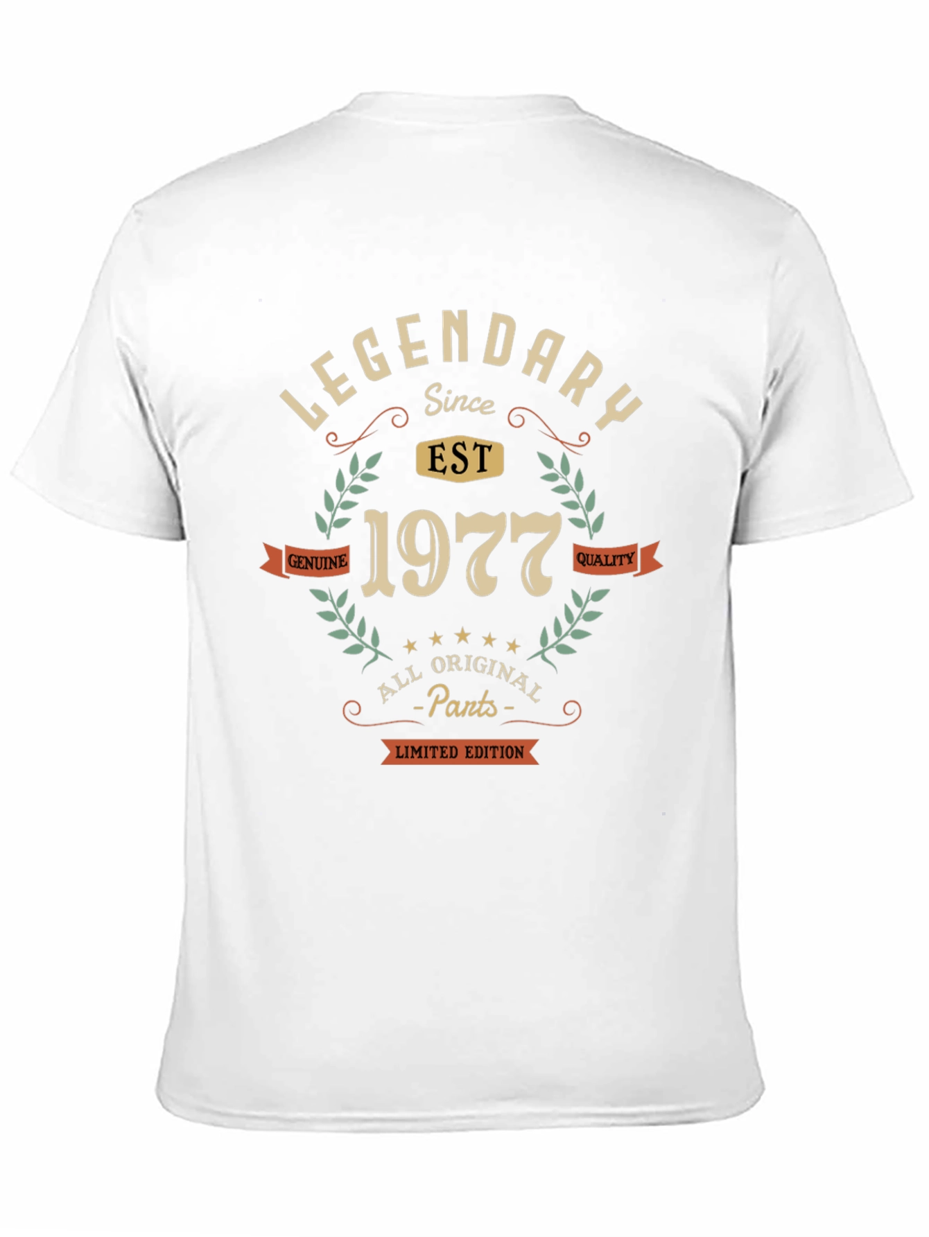 Legendary Since 1977 Black Graphic Tee