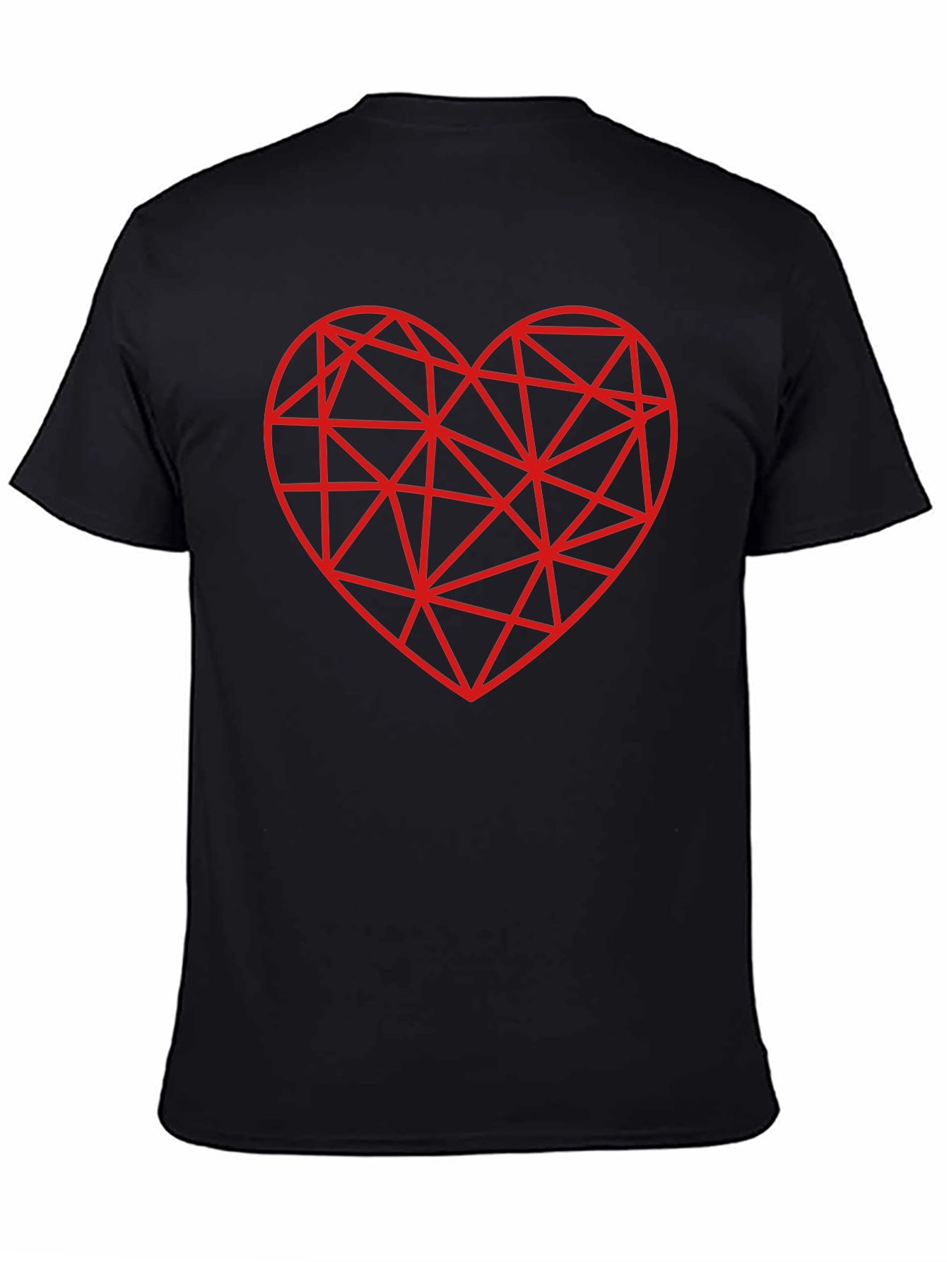 Geometric Heart T-Shirt - Modern Love Tee