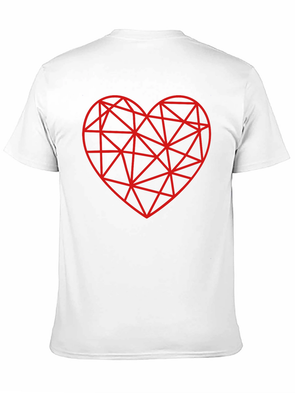Geometric Heart T-Shirt - Modern Love Tee