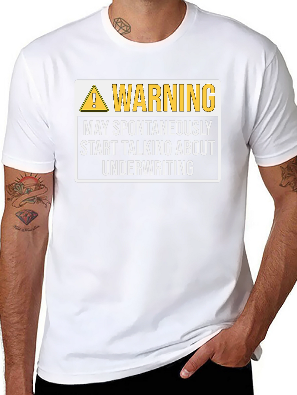 Warning Underwriting T-Shirt