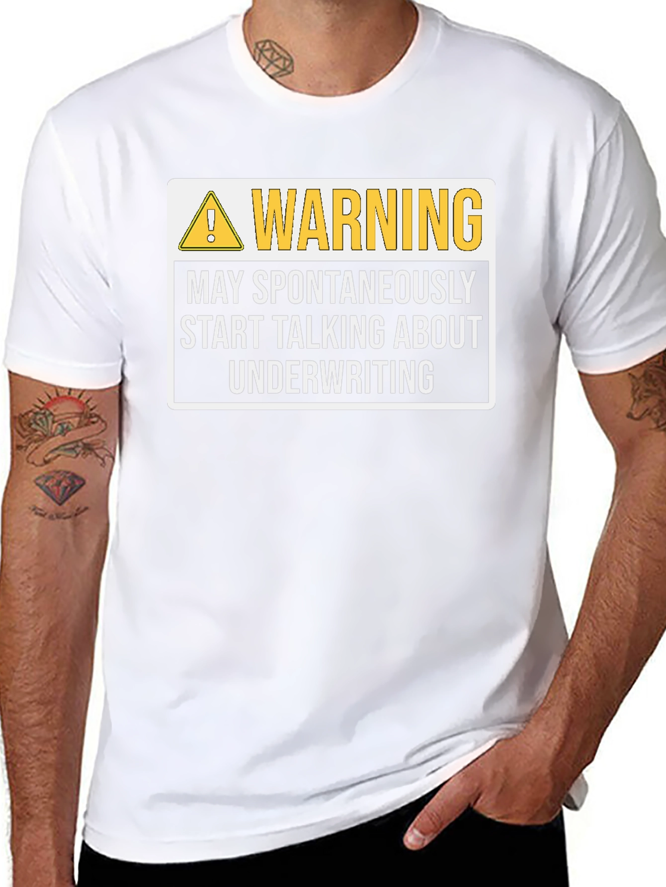 Warning Underwriting T-Shirt