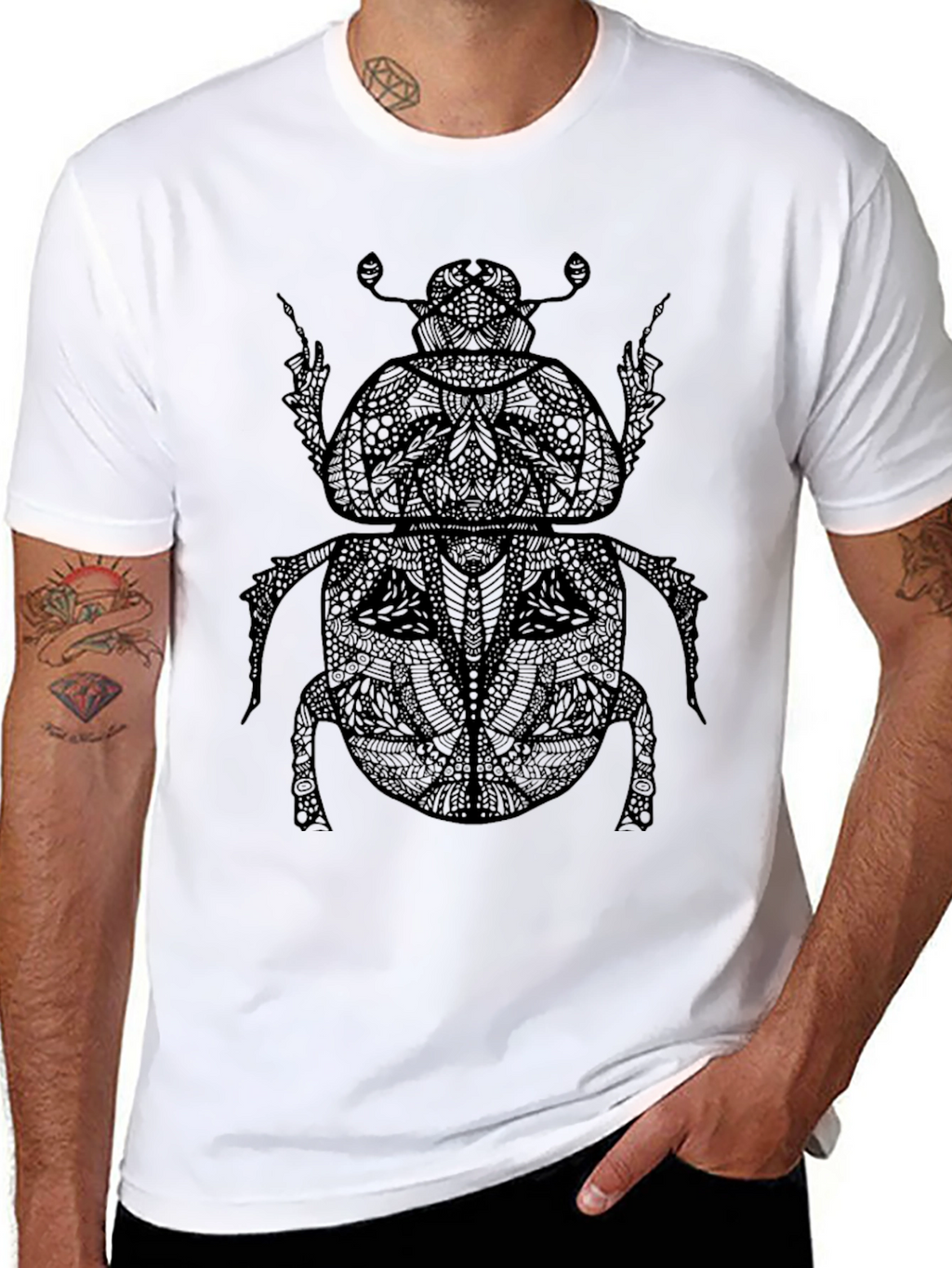 Black Beetle Graphic Tee
