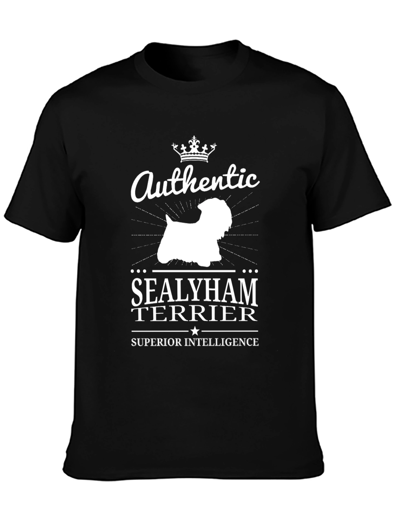 Authentic Sealyham Terrier Superior Intelligence T-Shirt