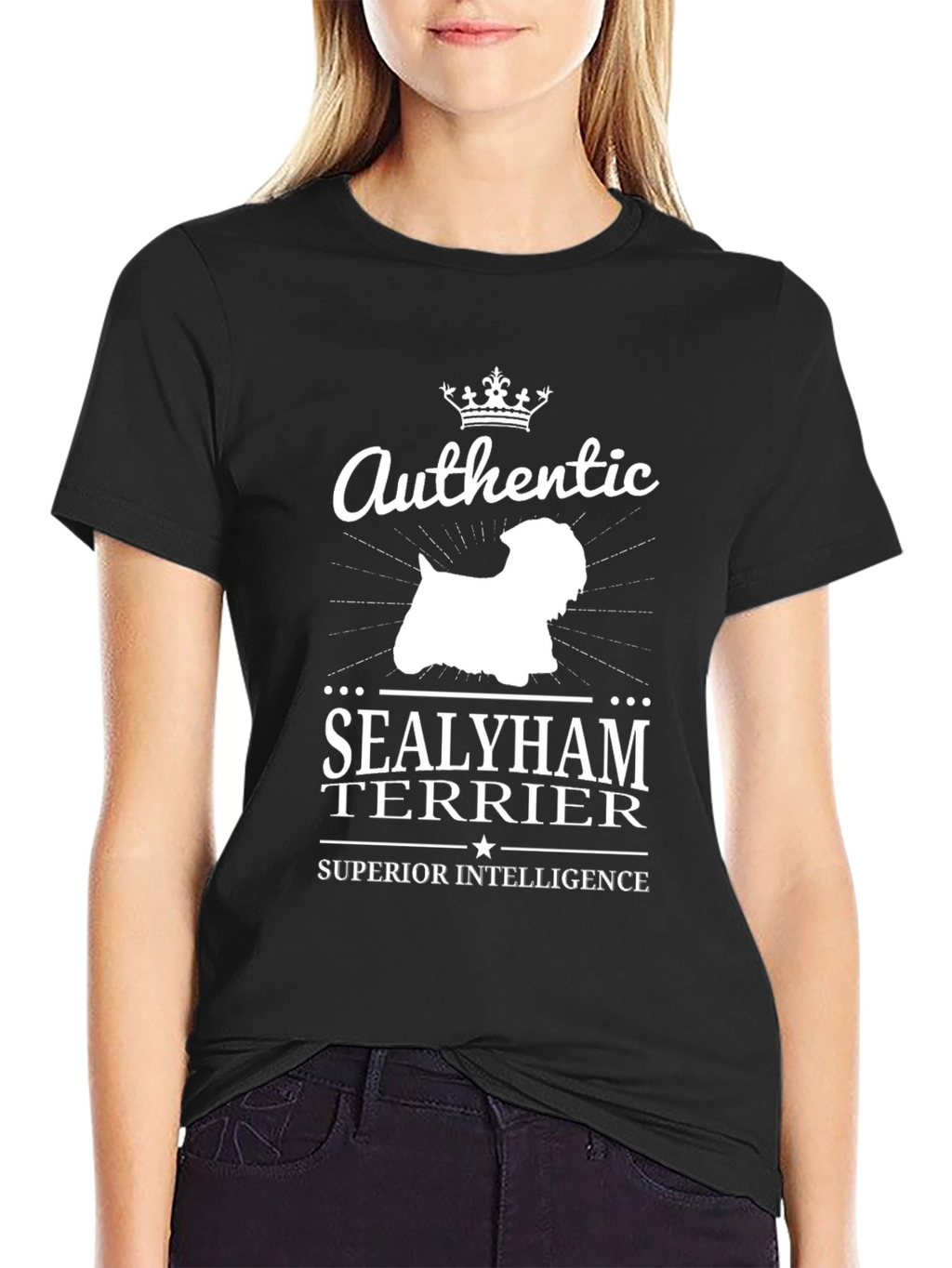Authentic Sealyham Terrier Superior Intelligence T-Shirt