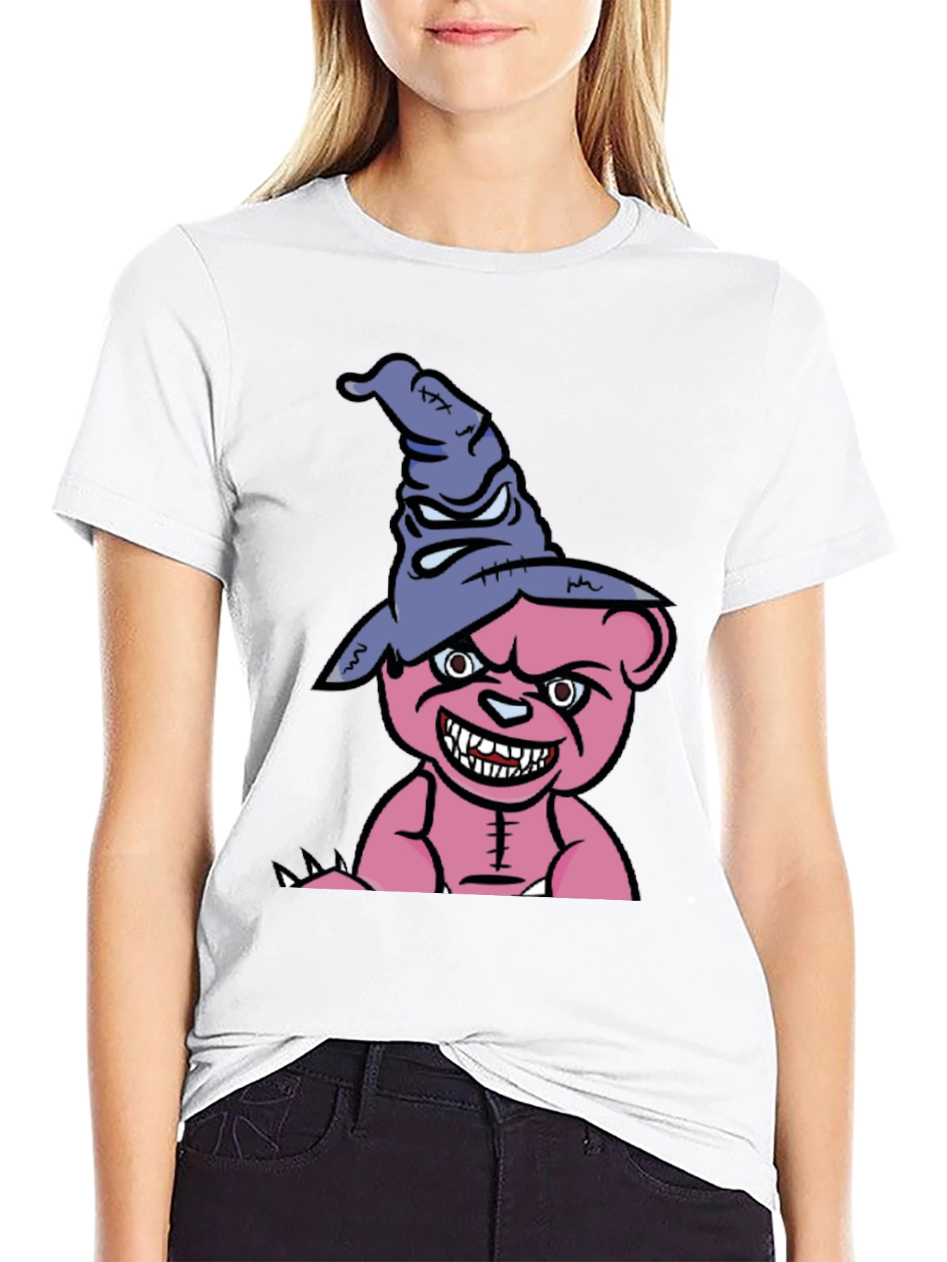 Creepy Cartoon Bear T-Shirt