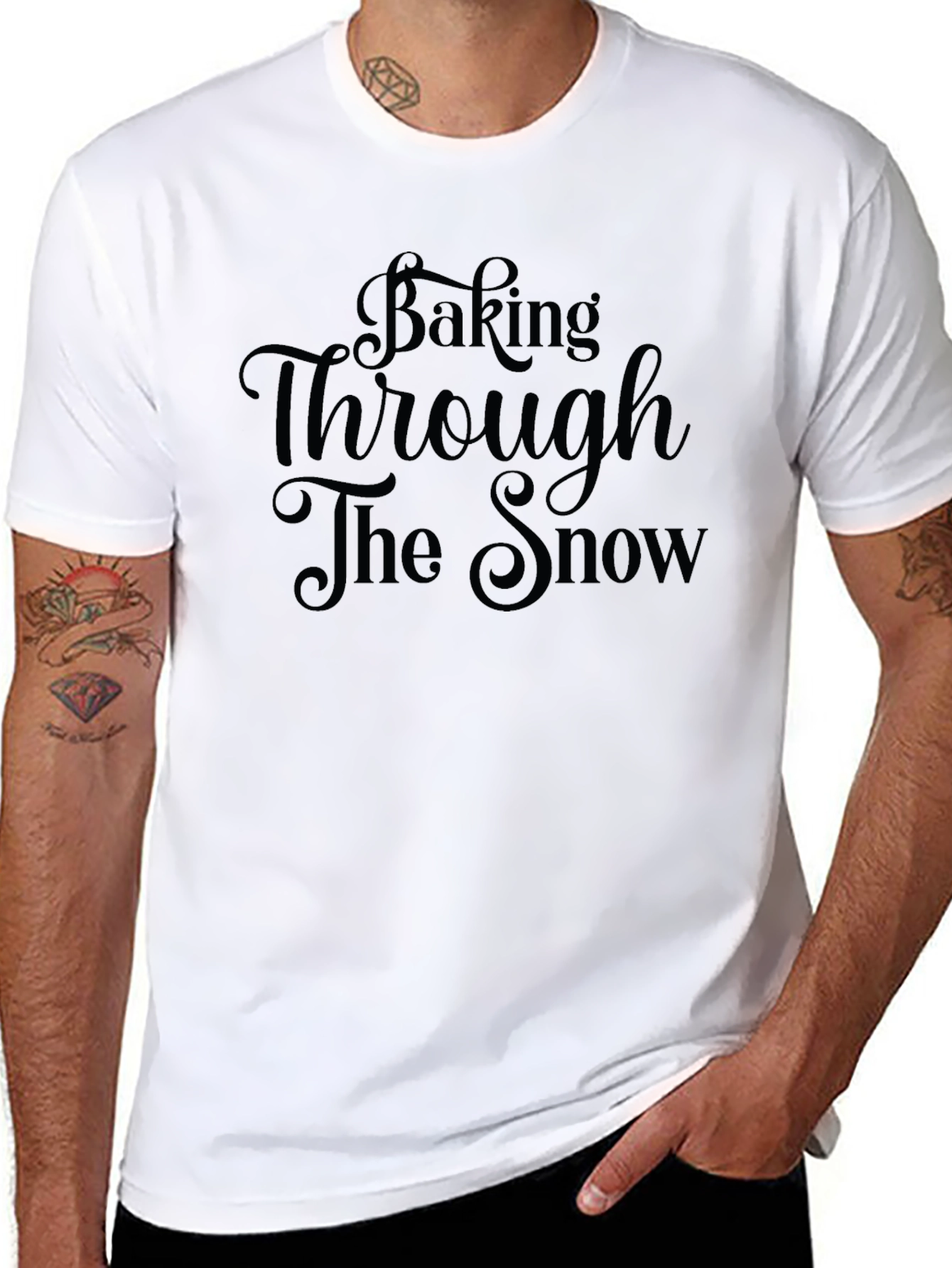 Baking Through the Snow Graphic T-Shirt