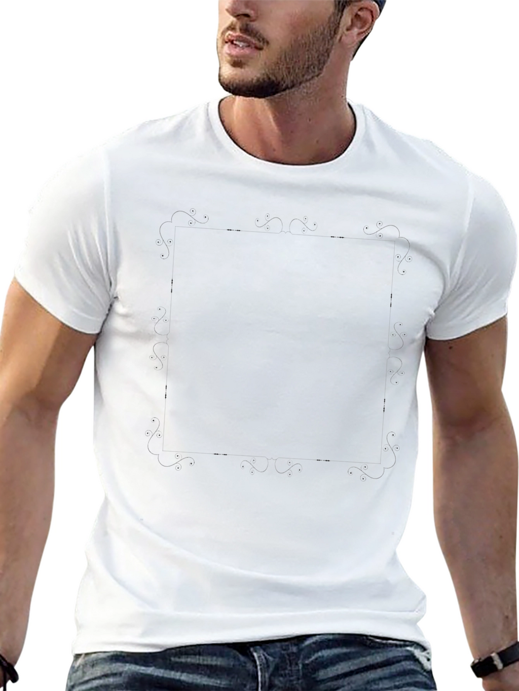 Classic Black Crew Neck Short Sleeve T-Shirt
