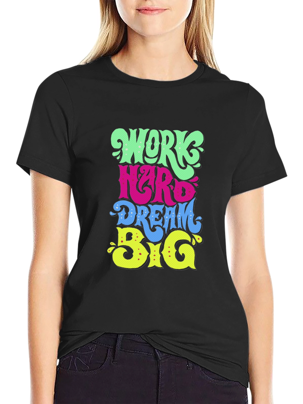 Work Hard Dream Big Graphic Tee