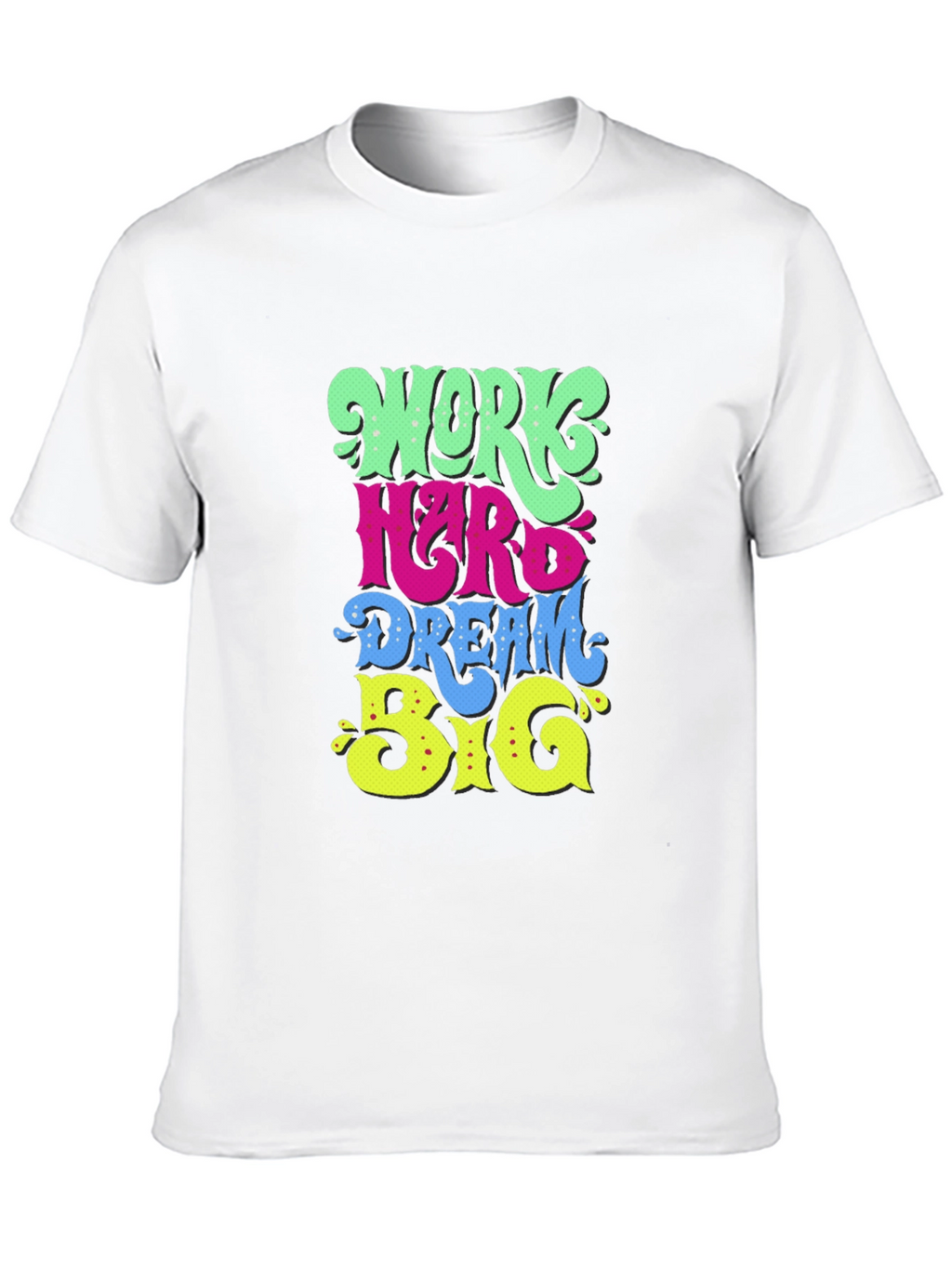 Work Hard Dream Big Graphic Tee
