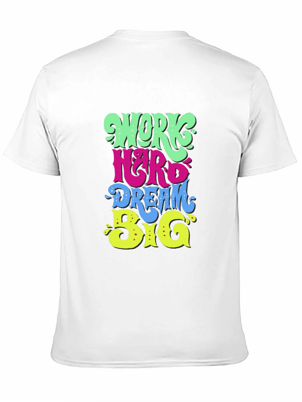 Work Hard Dream Big Graphic Tee