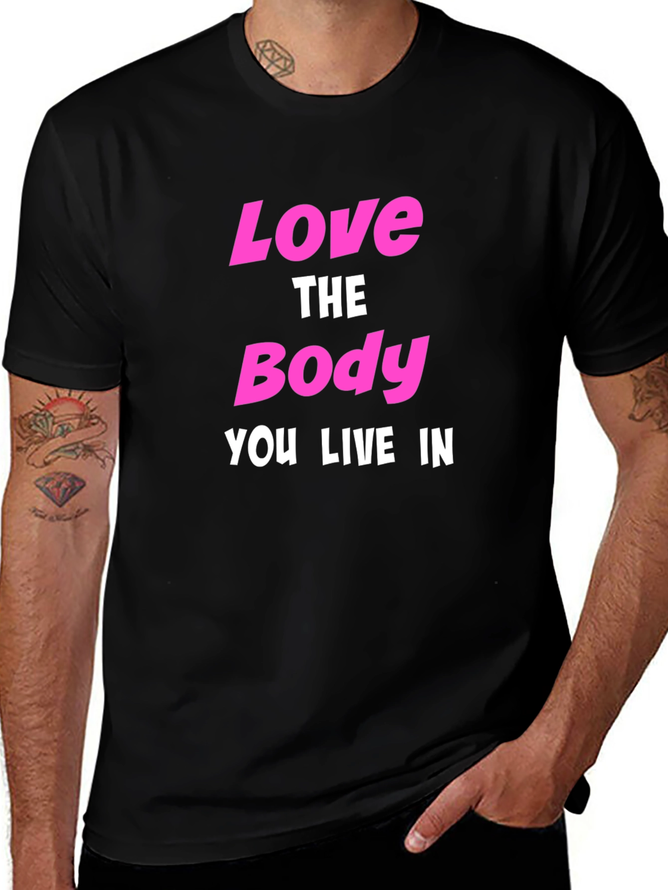 Love The Body You Live In Graphic T-Shirt