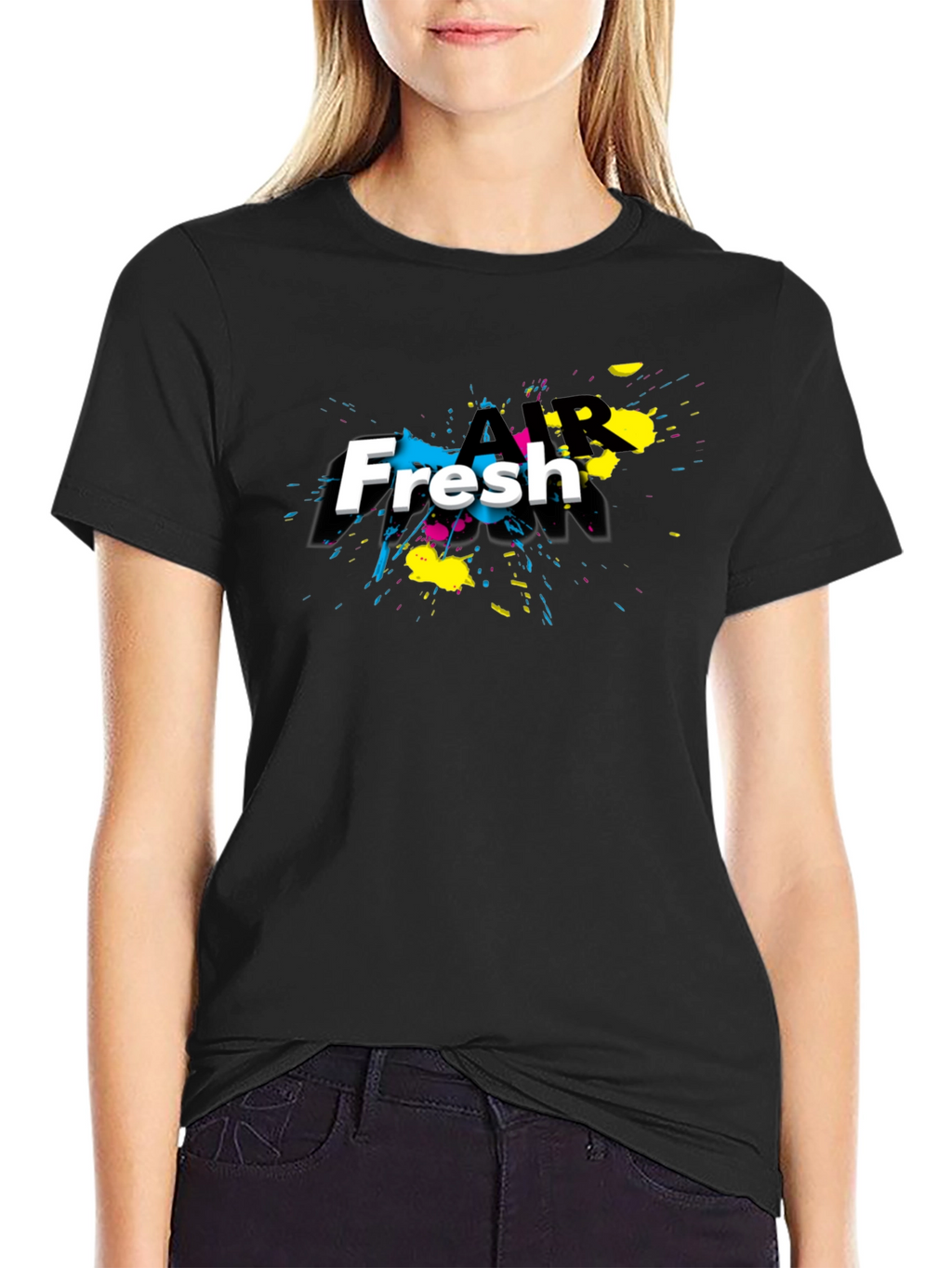 Fresh Air Black T-Shirt