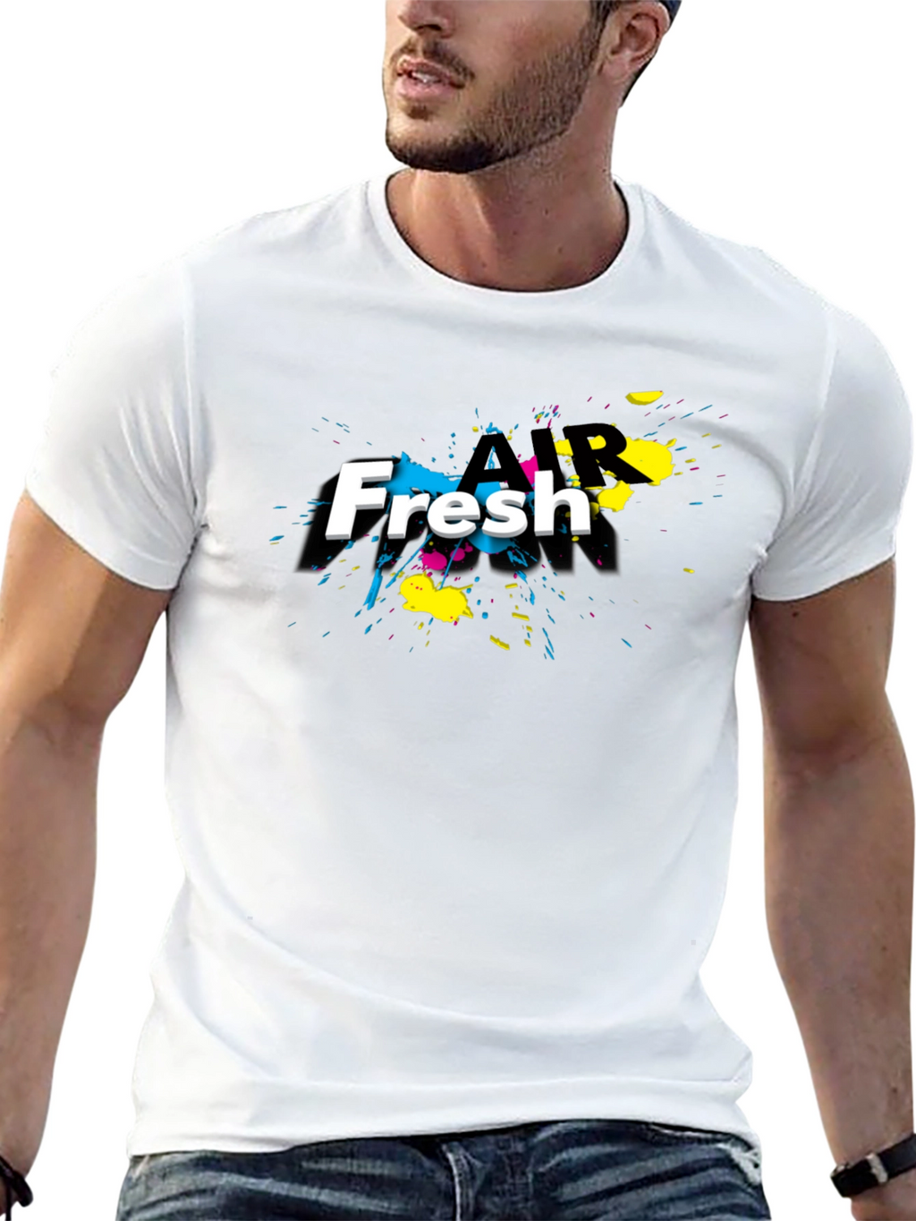 Fresh Air Black T-Shirt