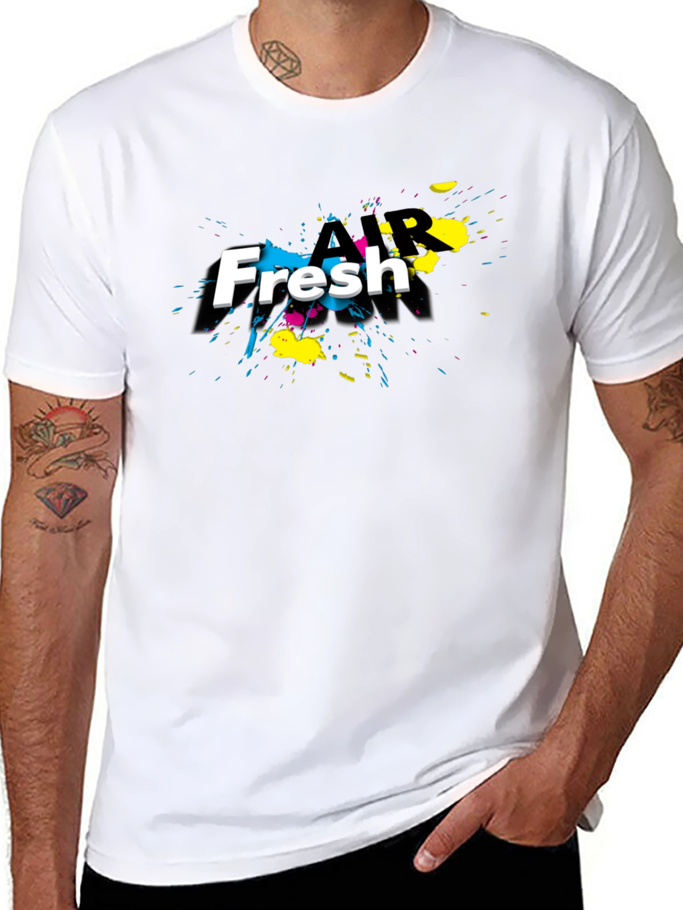 Fresh Air Black T-Shirt