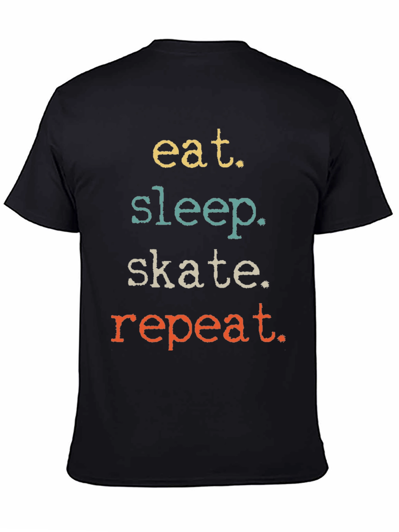 Eat Sleep Skate Repeat Graphic Tee