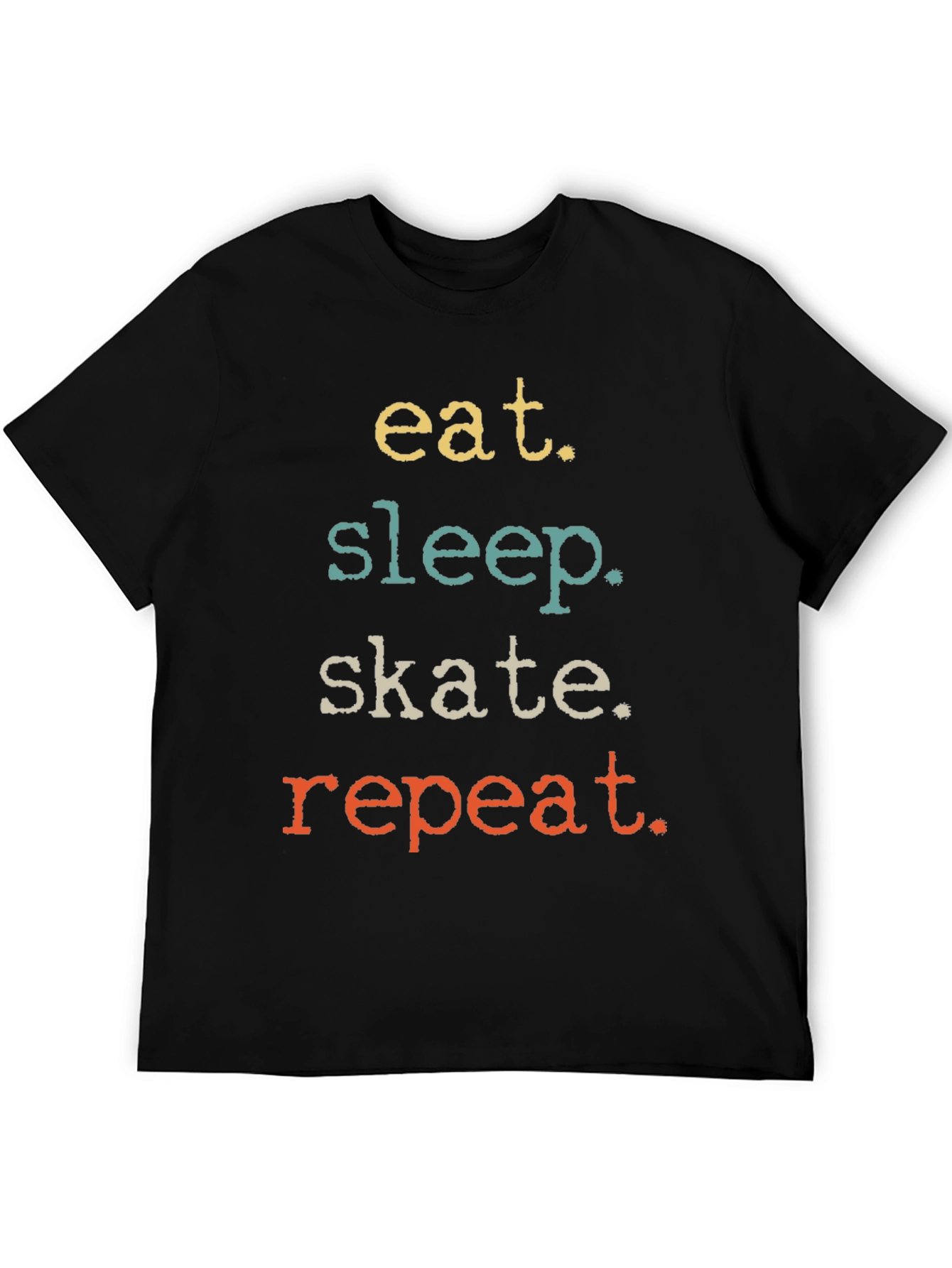 Eat Sleep Skate Repeat Graphic Tee