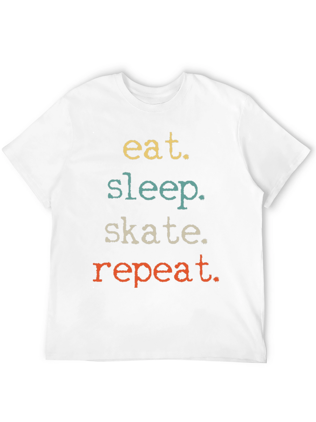 Eat Sleep Skate Repeat Graphic Tee