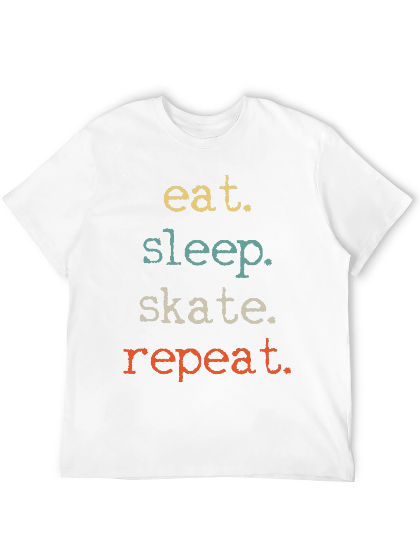 Eat Sleep Skate Repeat Graphic Tee
