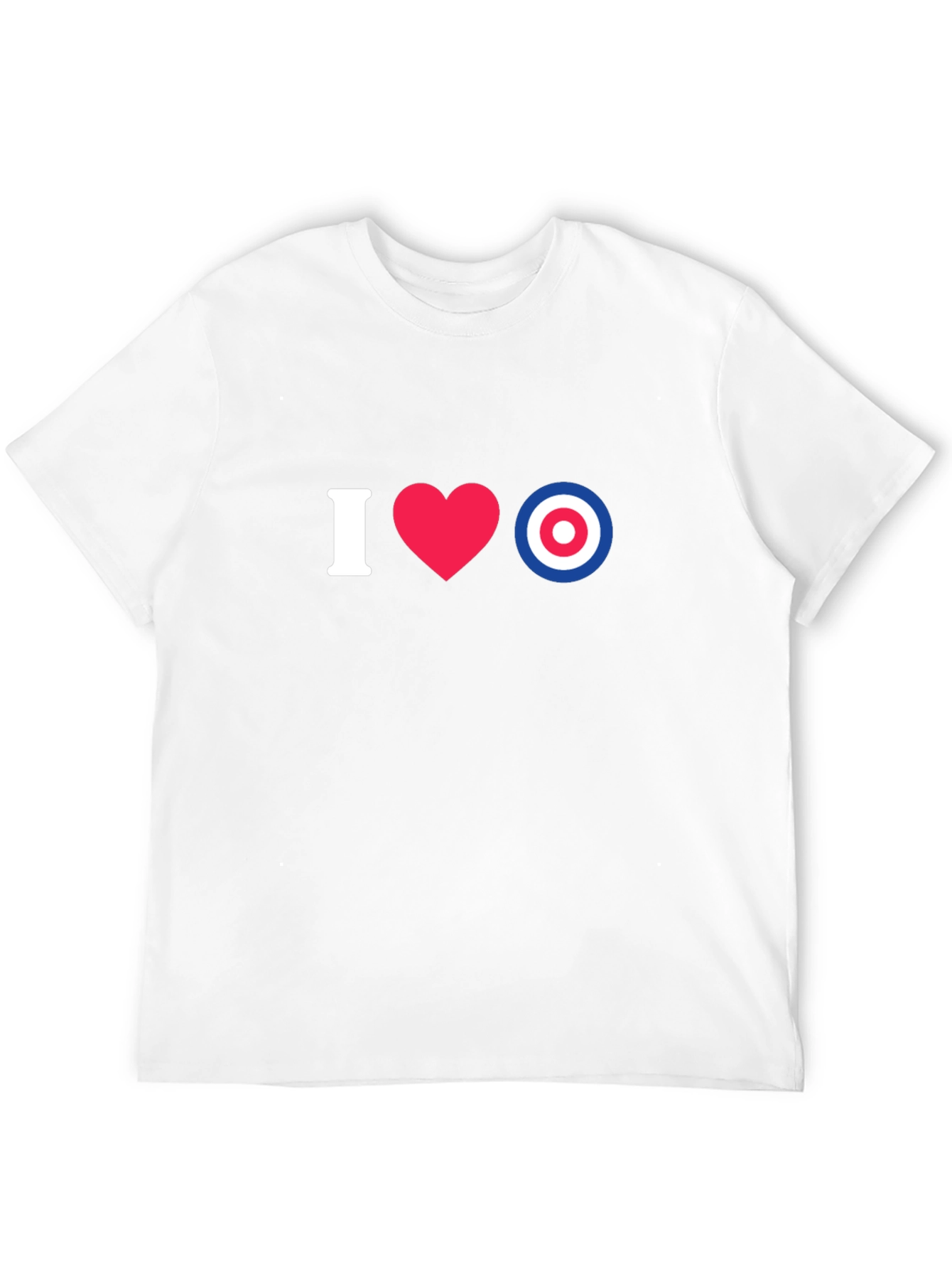 I Love Mod Target T-Shirt