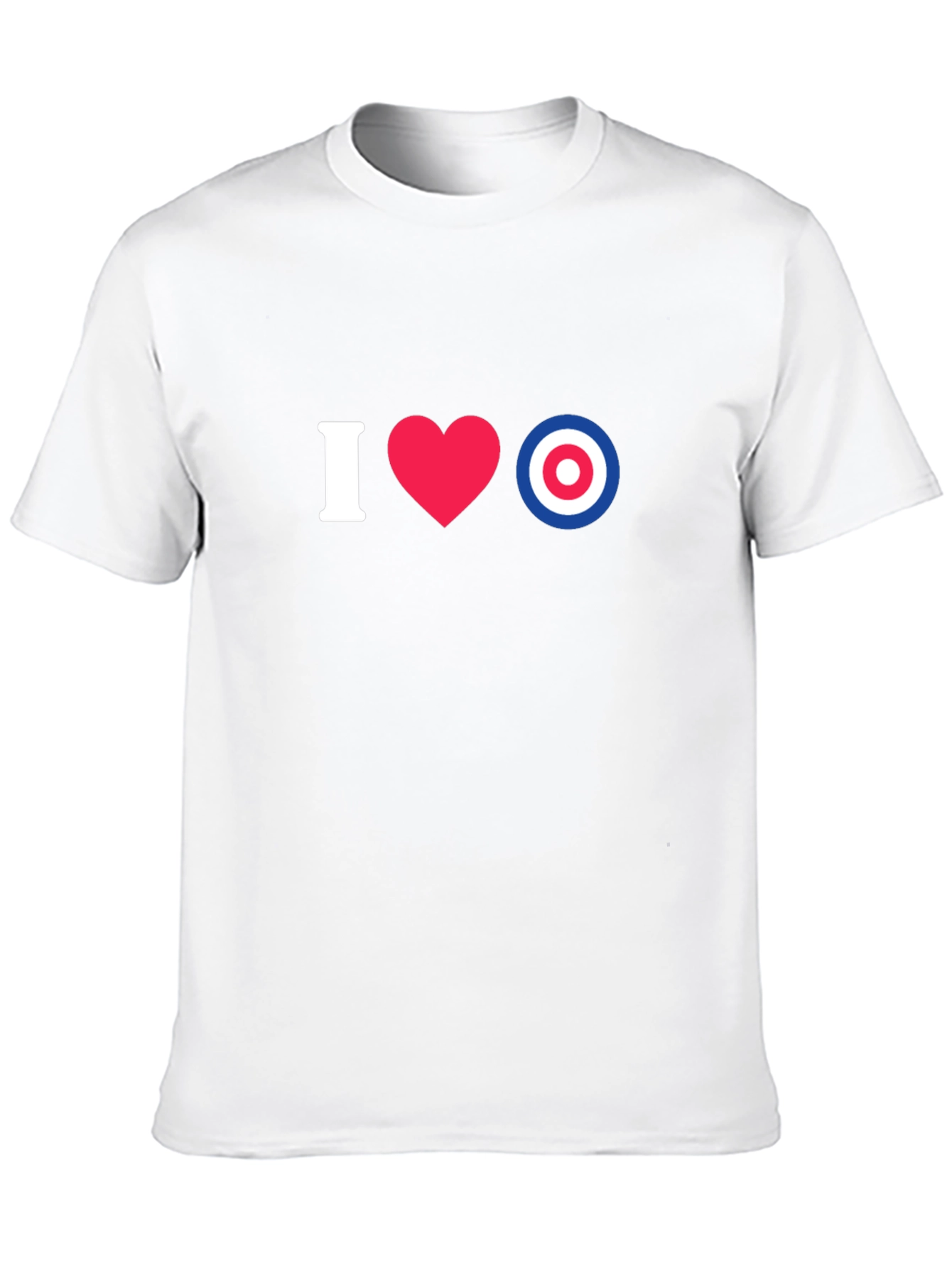 I Love Mod Target T-Shirt