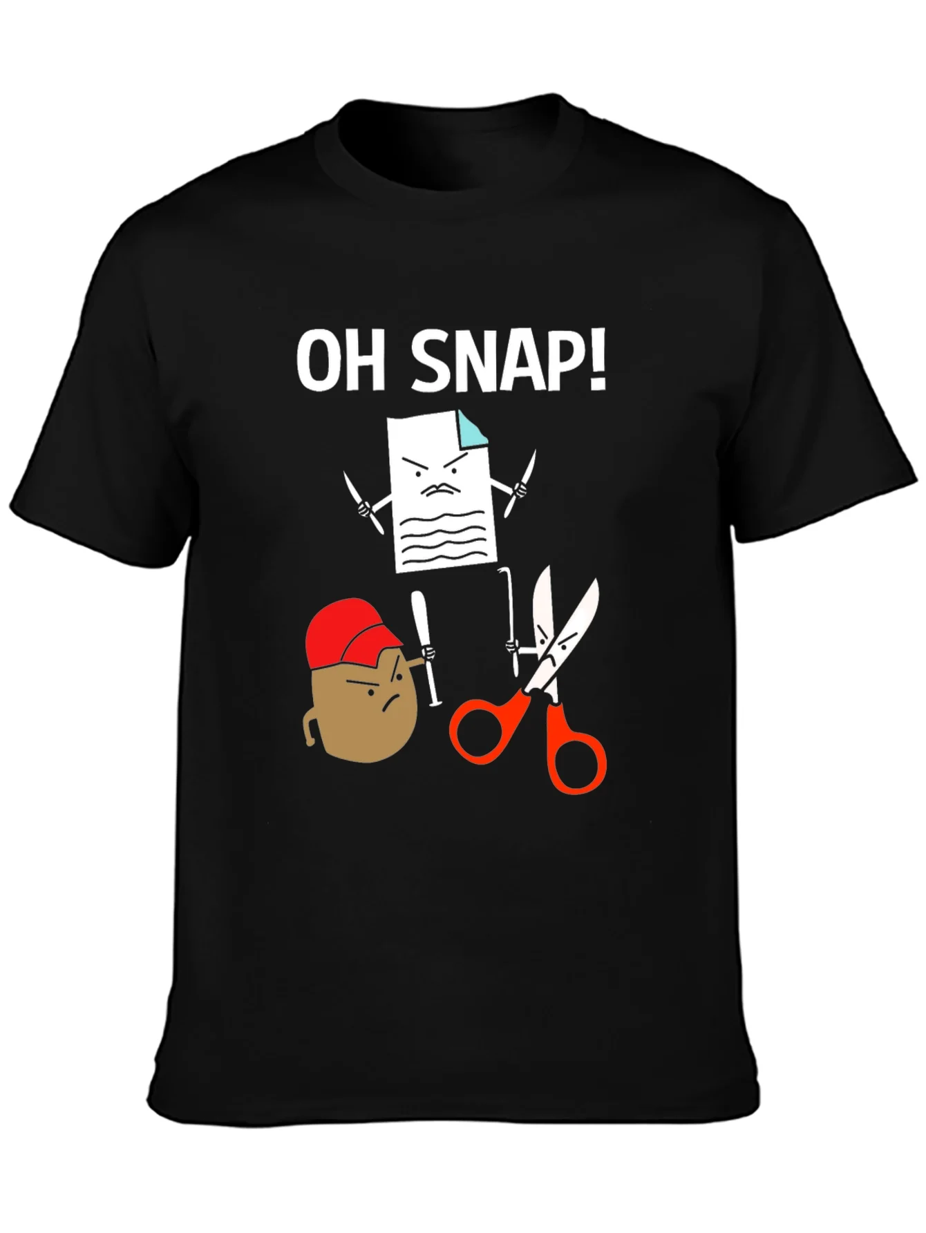 Oh Snap! Rock Paper Scissors T-Shirt