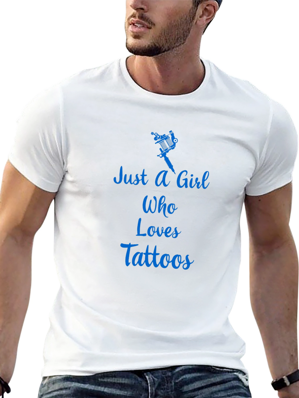 Just A Girl Who Loves Tattoos T-Shirt