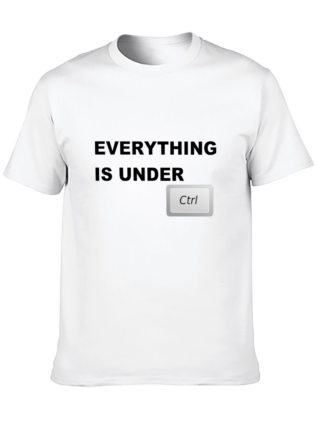Everything is Under Ctrl Black T-Shirt