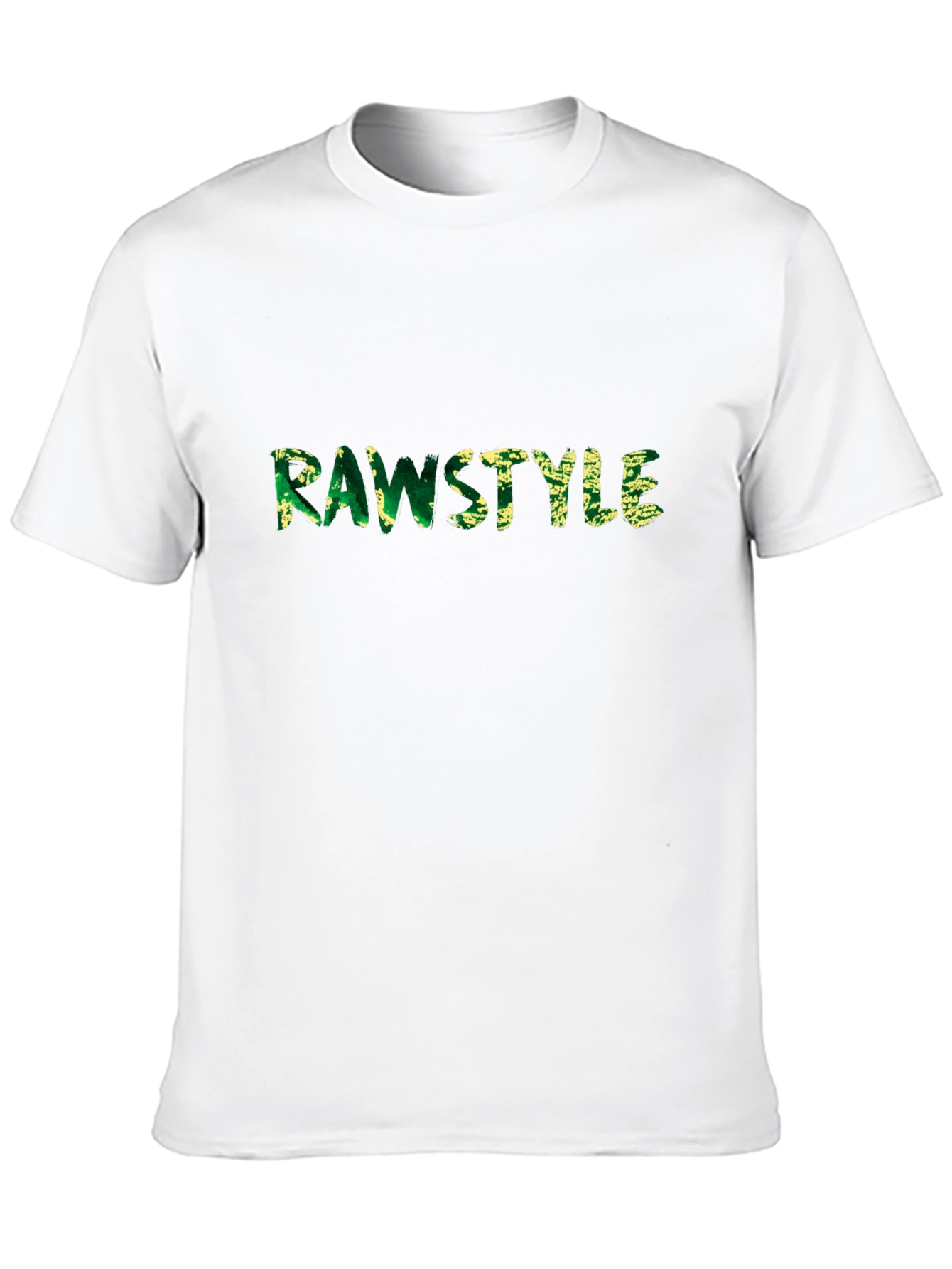 Rawstyle Graphic Tee - Mens Black Cotton T-Shirt